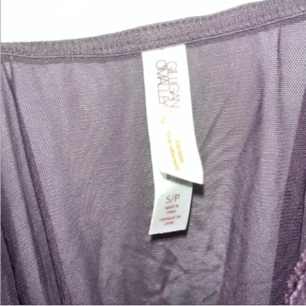 Gilligan Omalley Purple Sexy Lingerie Dress